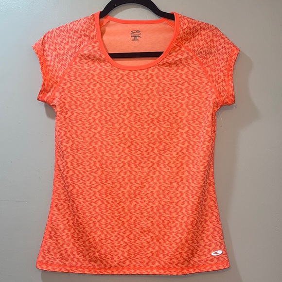 SOLD SOLD Champion Coral - melon short sleeve duo dry shirt - Picture 2 of 5